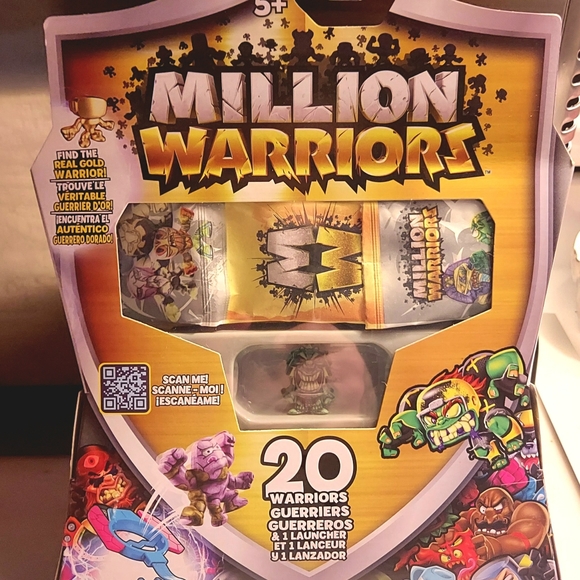 Million Warriors 30 Blind Bags Possible Rare Gold Chance! - Picture 2 of 6